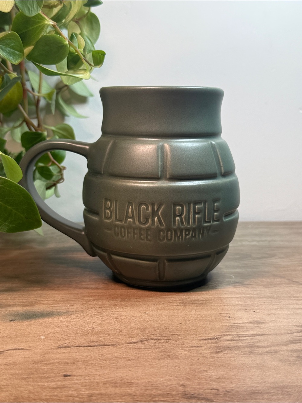 Black Rifle Coffee Co Grenade Mug 24oz Green BRCC